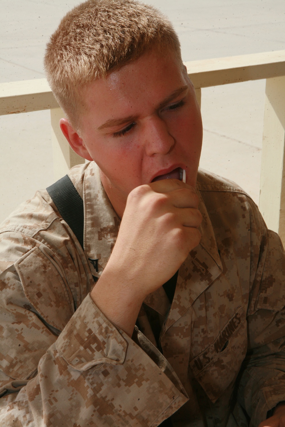 Taqaddum service members register to donate bone marrow