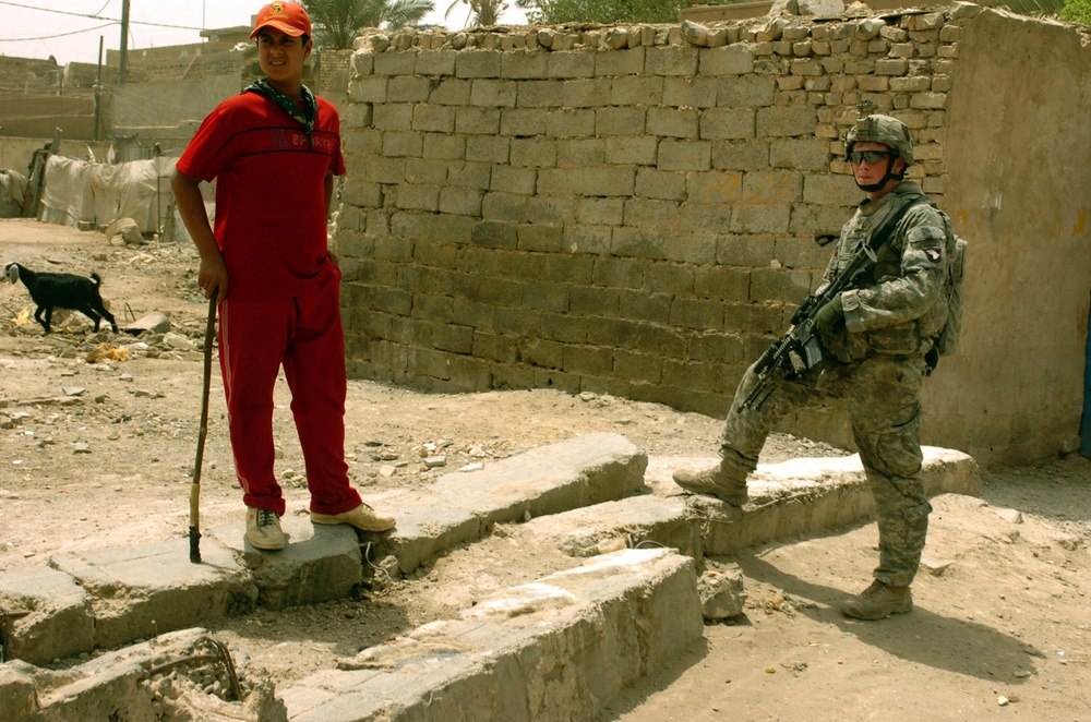 First Strike Soldiers ensure safety of Iraqis in Shula