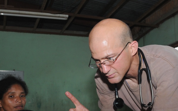 Eye exams in Nicaragua