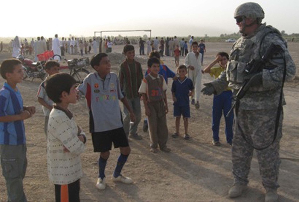 Long Knives enjoy championship soccer game