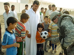Long Knives enjoy championship soccer game