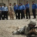 U.S. Soldiers instruct Iraqi police