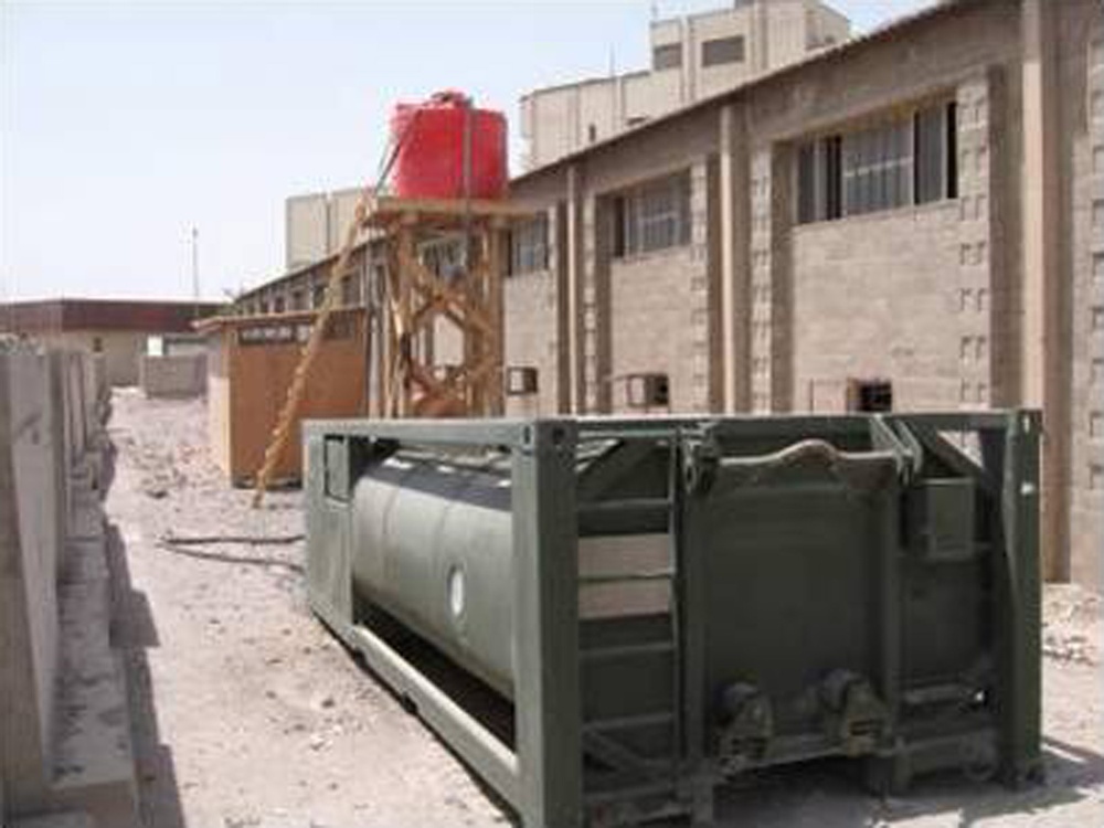 Deployed engineers help home station Soldiers at joint security station