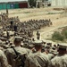 Marine Corps' top enlisted visits Marines on Camp Baharia
