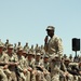 Marine Corps' top enlisted visits Marines on Camp Baharia