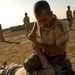Iraqi Soldiers Practice Combatives
