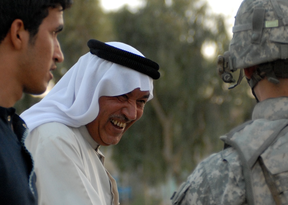 10th Mountain attends Sunni meeting