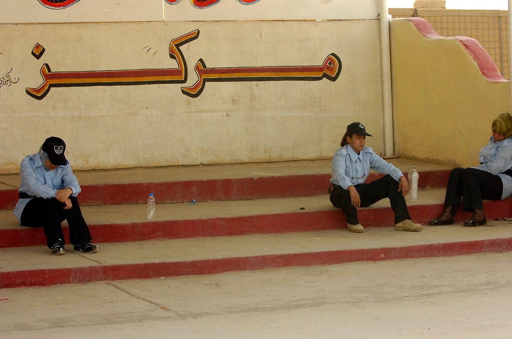 Kirkuk Police Academy training-up females in northeastern Iraq