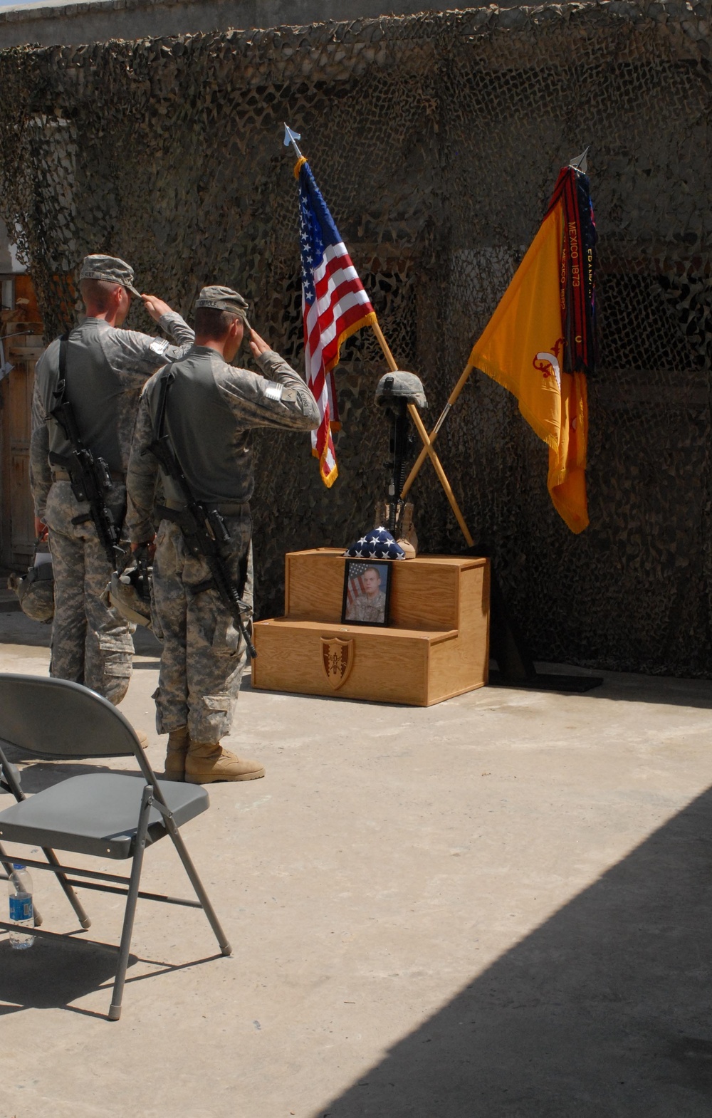 Task Force Raider Remembers Fallen Soldier