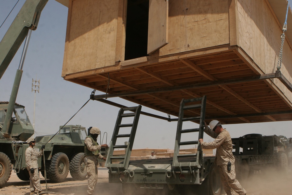 Southwest Asia hut mover saves military money