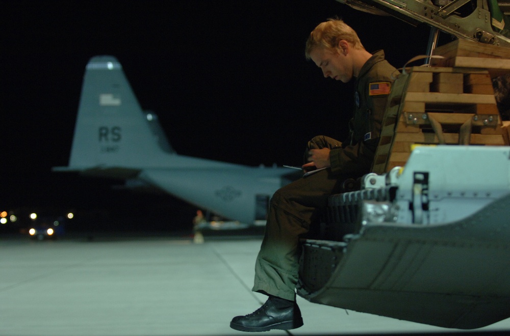 Ramstein Airmen load supplies for Georgia relief mission