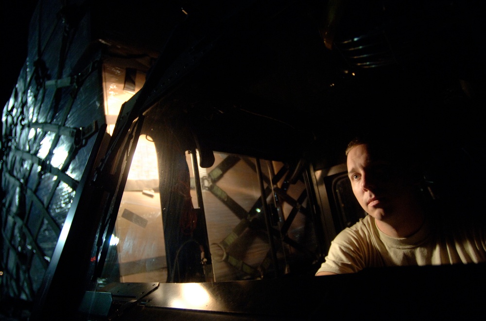 Ramstein Airmen load supplies for Georgia relief mission