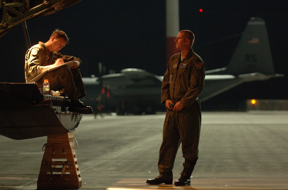 Ramstein Airmen load supplies for Georgia relief mission