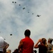 82nd Airborne Division Paratroopers parachute into St. Louis, Mo.