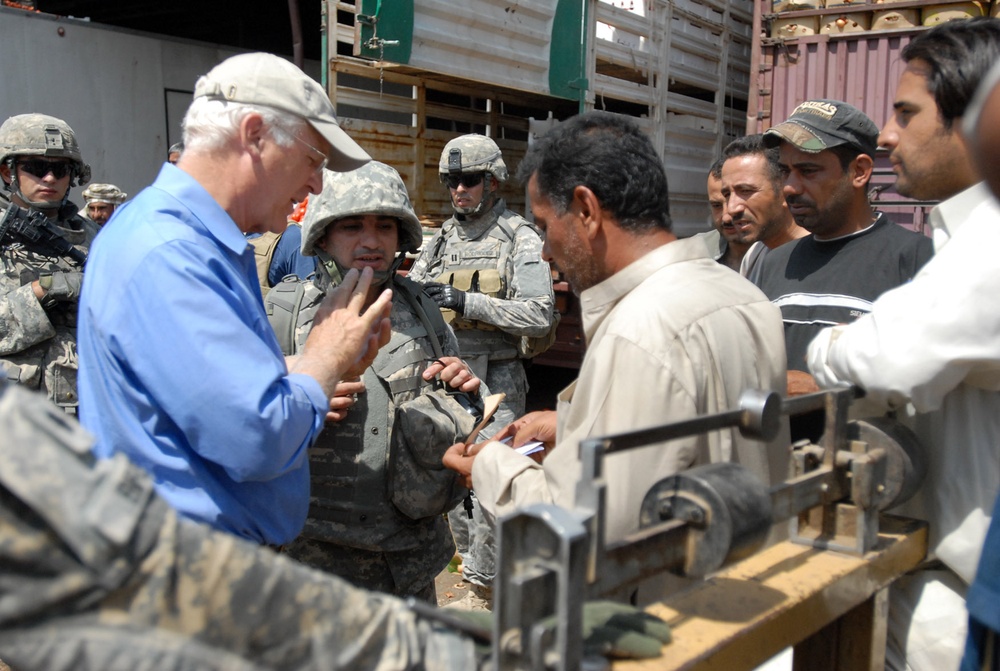 Congressmen get first-hand view