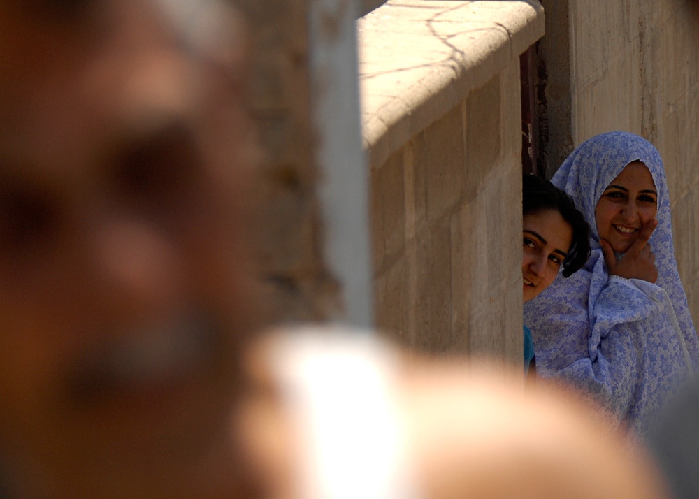 U.S. Soldiers Patrol Railroads