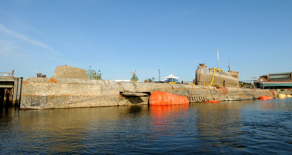 Exploring a raised Soviet sub