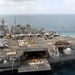 USS Ronald Reagan, USNS Bridge Replenish At Sea