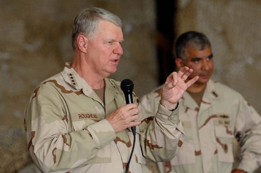 Chief of Naval Operations Visits Bagram Air Force Base