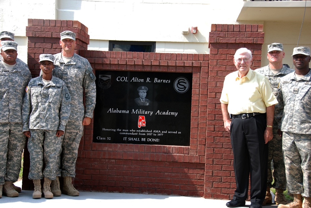 Alabama Military Academy Honors Founder and First Commandant