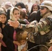 El Salvadorans aid IDP camp near Kut
