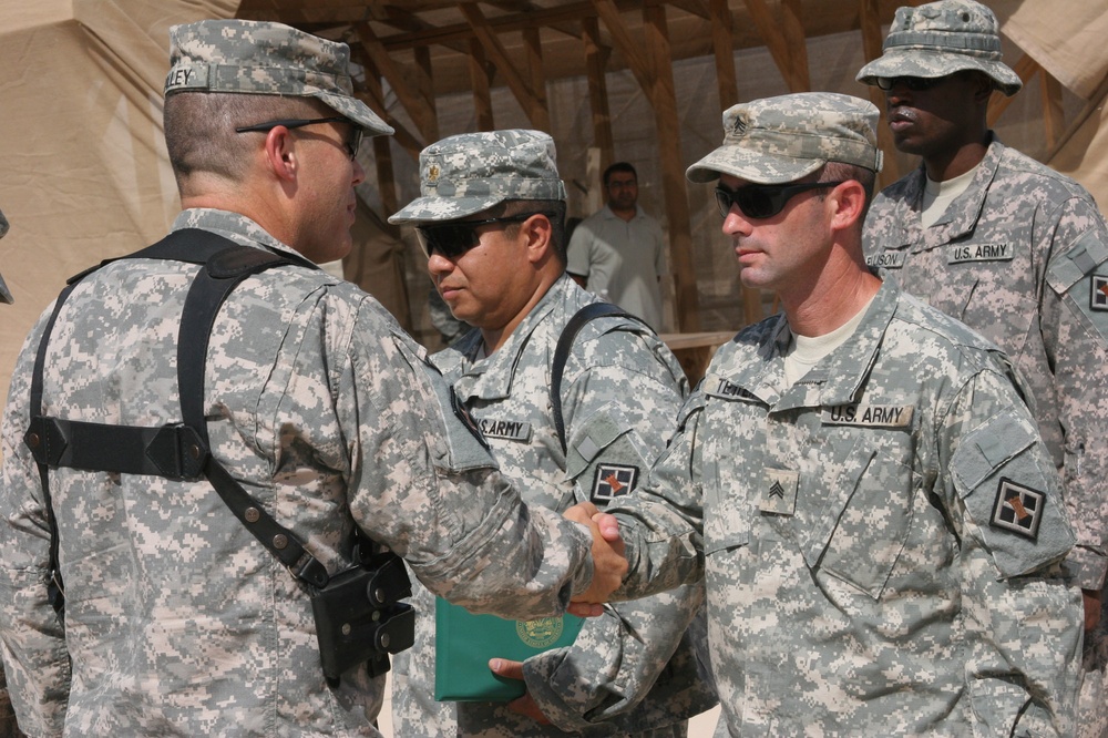 Soldiers exemplify valor