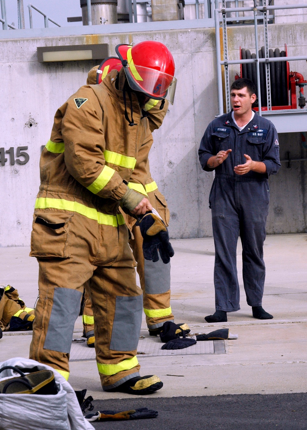 Damage Control Olympics during Navy Region Southwest Line Week