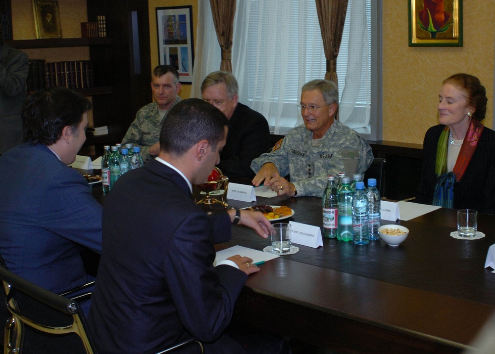 U.S. officials visit Georgia citizens, examine humanitarian efforts