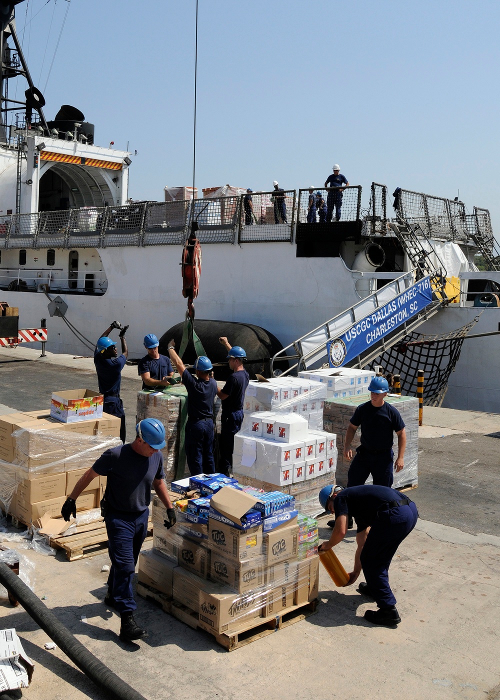 Humanitarian Assistance for the Republic of Georgia From Coast Guard Cutter Dallas