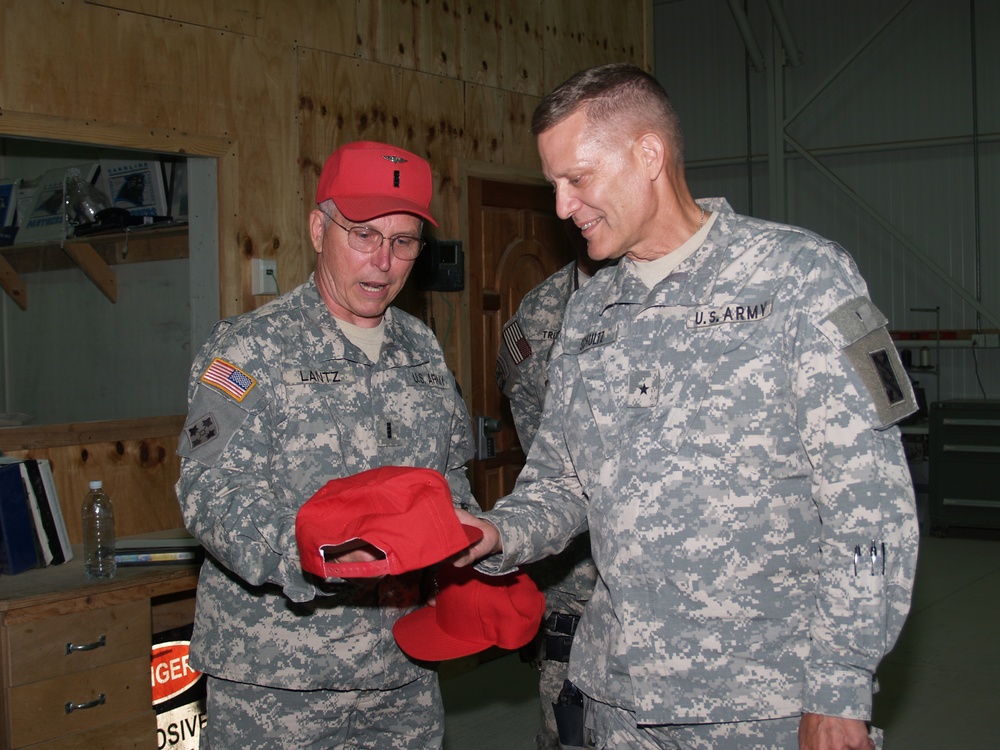 BG Schultz Visits JBB for JMARC