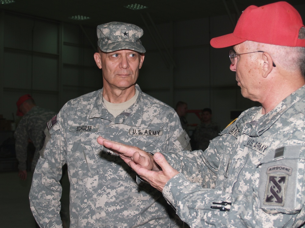 BG Schultz Visits JBB for JMARC