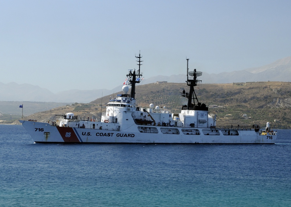 U.S. Coast Guard Cutter en route to Georgia for Humanitarian Relief Efforts