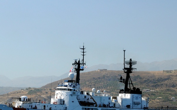 U.S. Coast Guard Cutter en route to Georgia for Humanitarian Relief Efforts