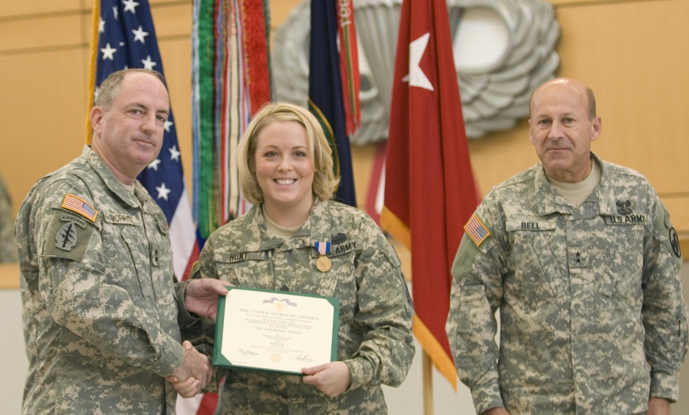 Civil Affairs Soldier Earns Department of Defense Soldier's Medal