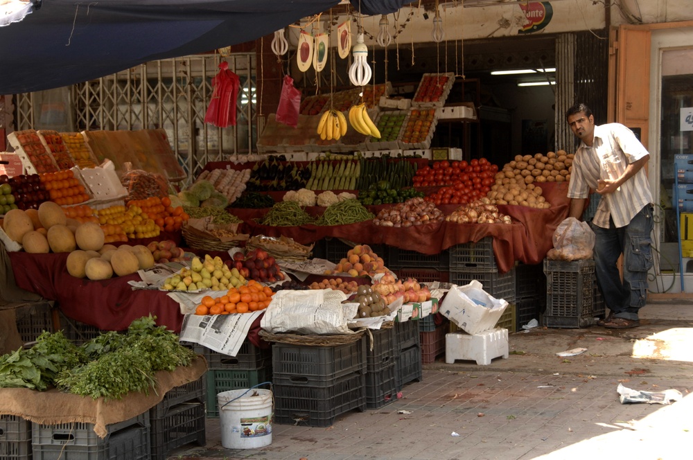 Business as Usual in Baghdad Market
