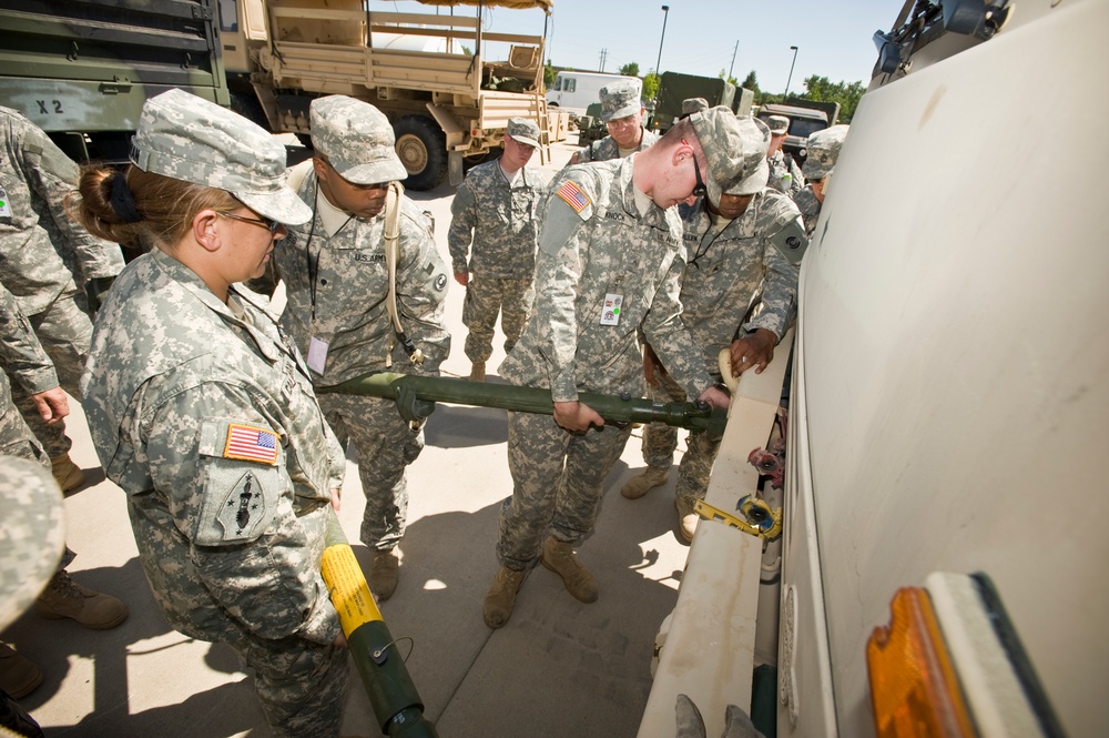 Diverse Soldiers Train for New Mission