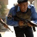 U.S. Soldiers train Iraqi police in Reaction to Contact