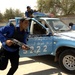 U.S. Soldiers train Iraqi police in Reaction to Contact
