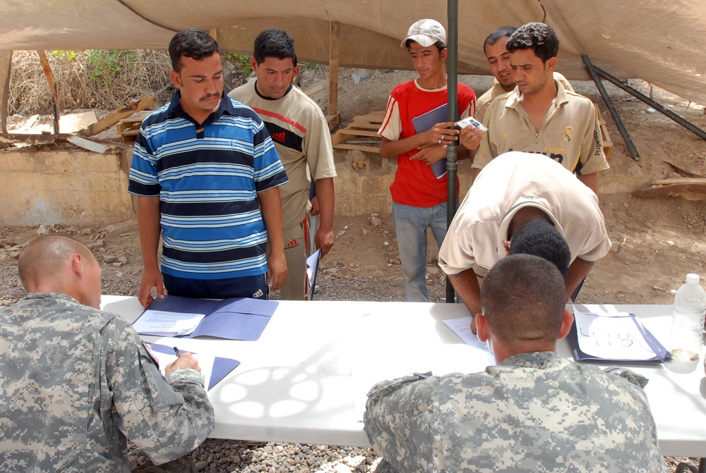 Iraqis step up for themselves