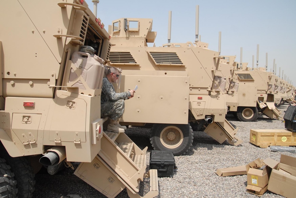 MPs get first taste of MRAPs