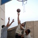 Basketball hoop attracts competitors at FOB Callahan