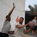 Basketball hoop attracts competitors at FOB Callahan