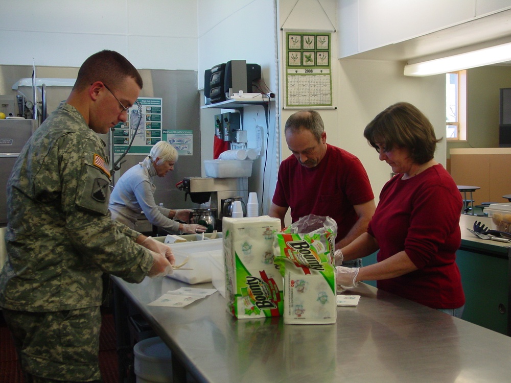 The Soldier That Keeps on Giving: Deployed 44th Expeditionary Signal Battalion Soldier Donates Money and R
