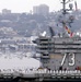 USS George Washington departs North Island