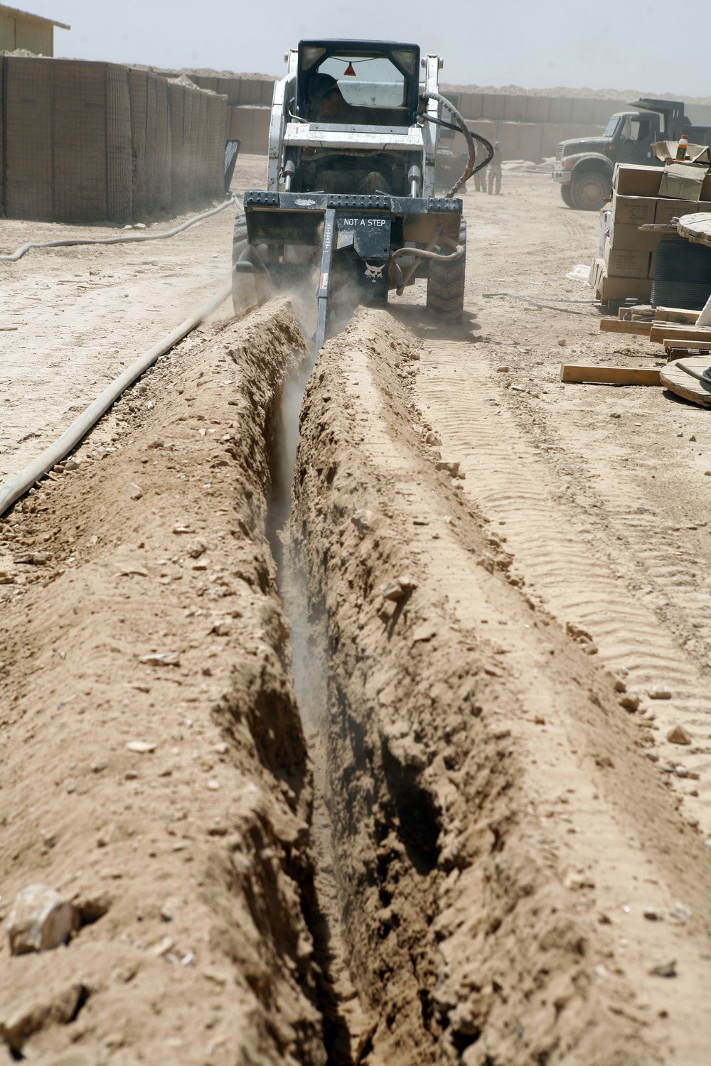 Naval Mobile Construction Battalion 17 in Iraq