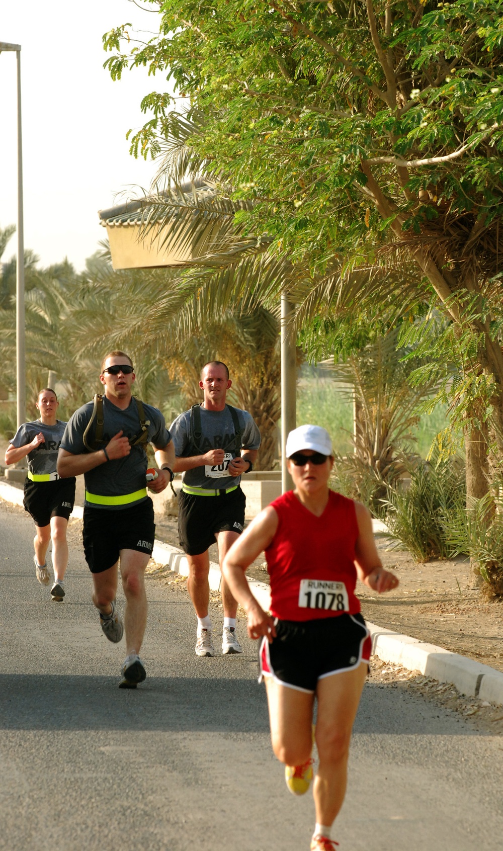 Through determination to lose weight, Strike Soldier found love for running