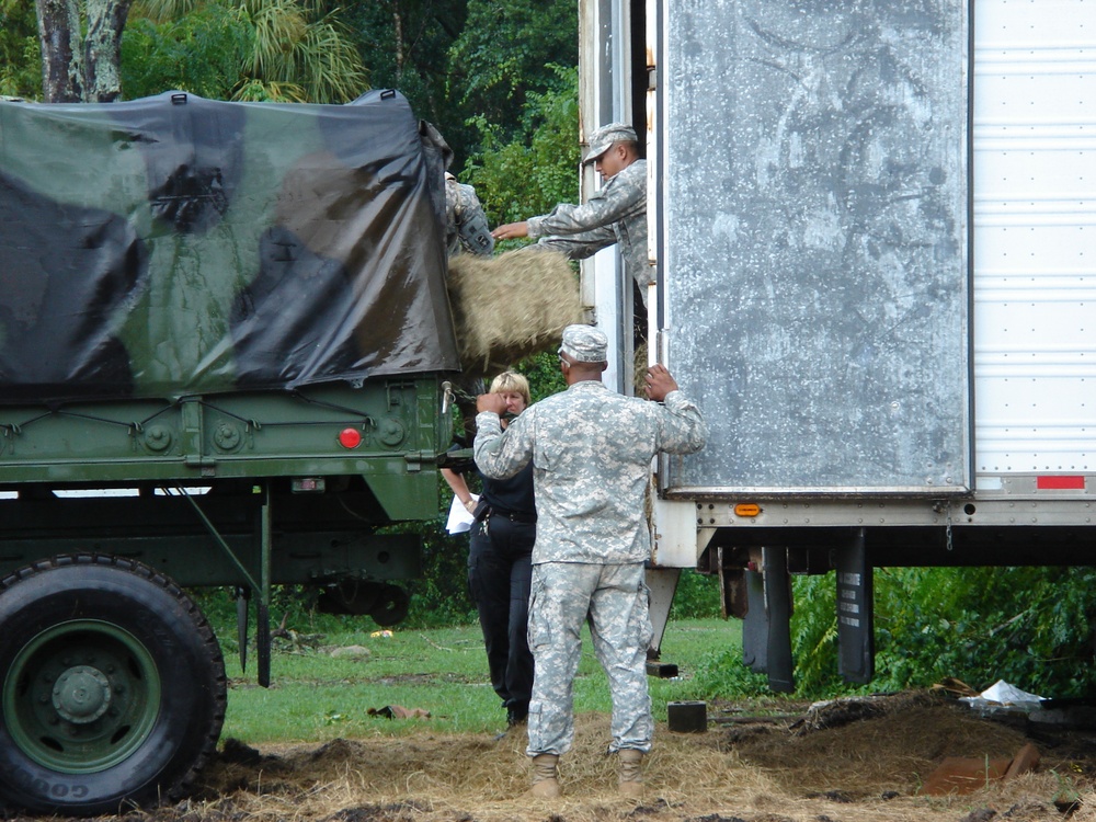 Florida National Guard Assist in Central and Northern Florida