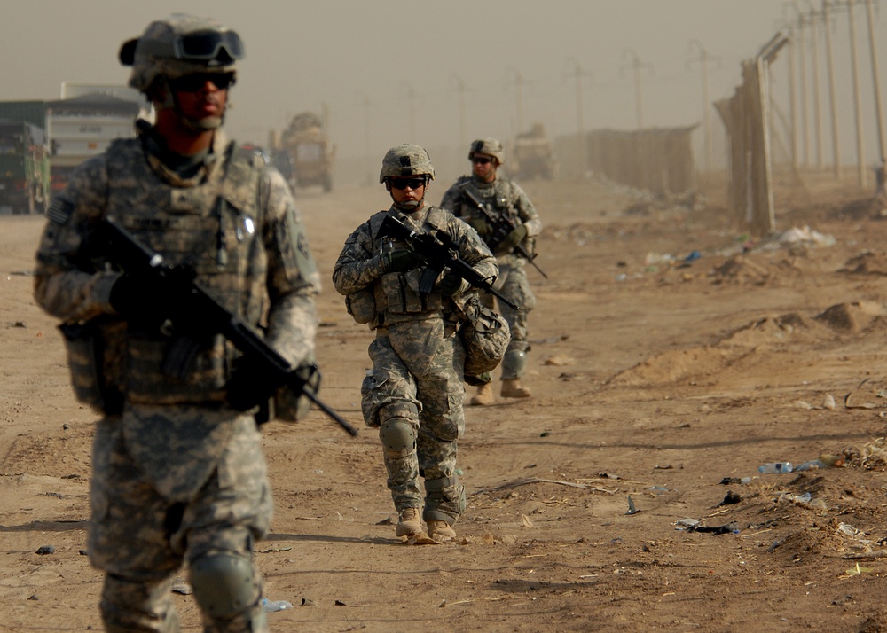 U.S. Soldiers Assess Iraqi Gas Stations