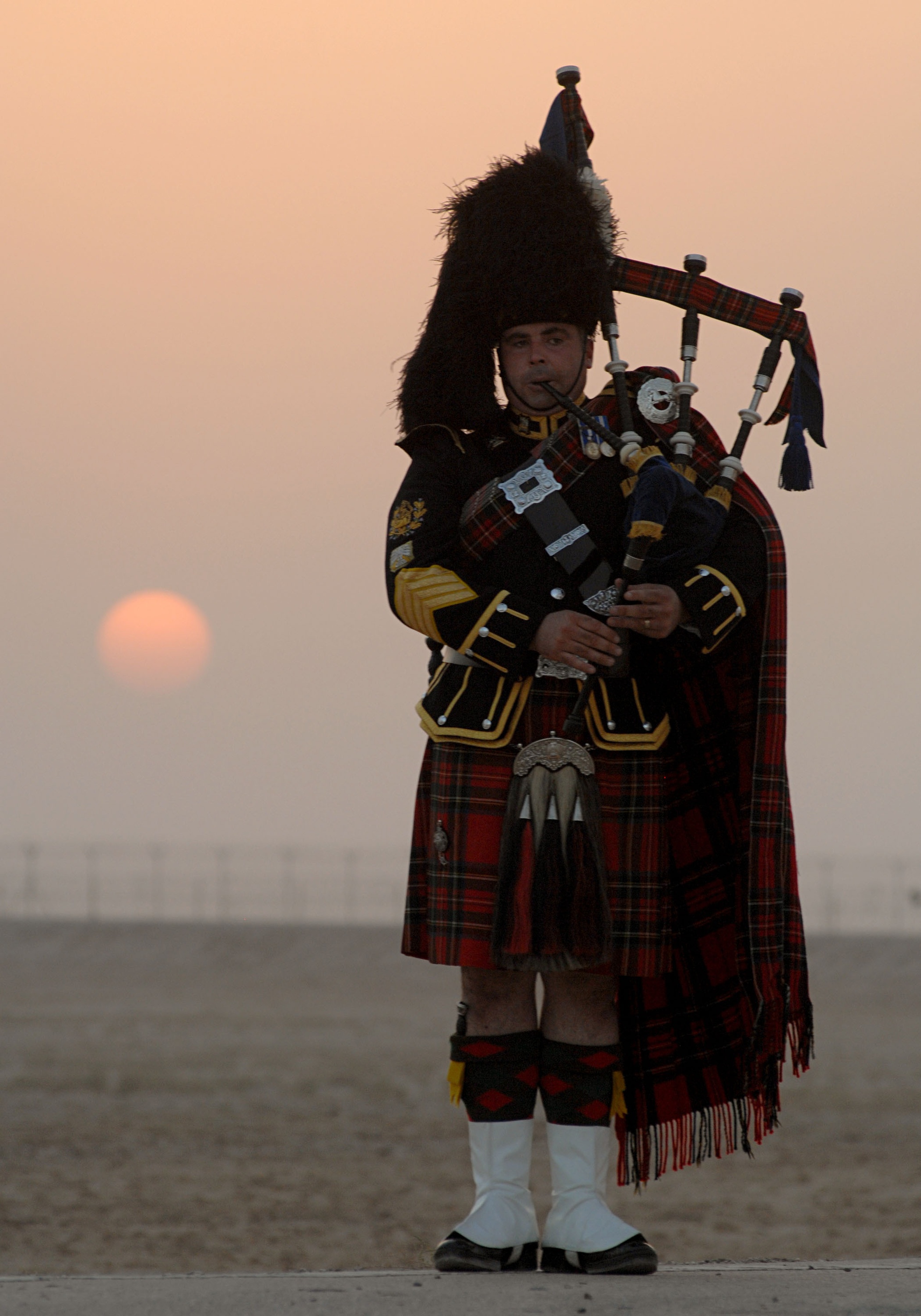 Sporran De Pipeur – British Army Royal Regiment Of Scotland – Occasion – Authentique