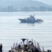 USS McFaul delivers supplies to Georgia